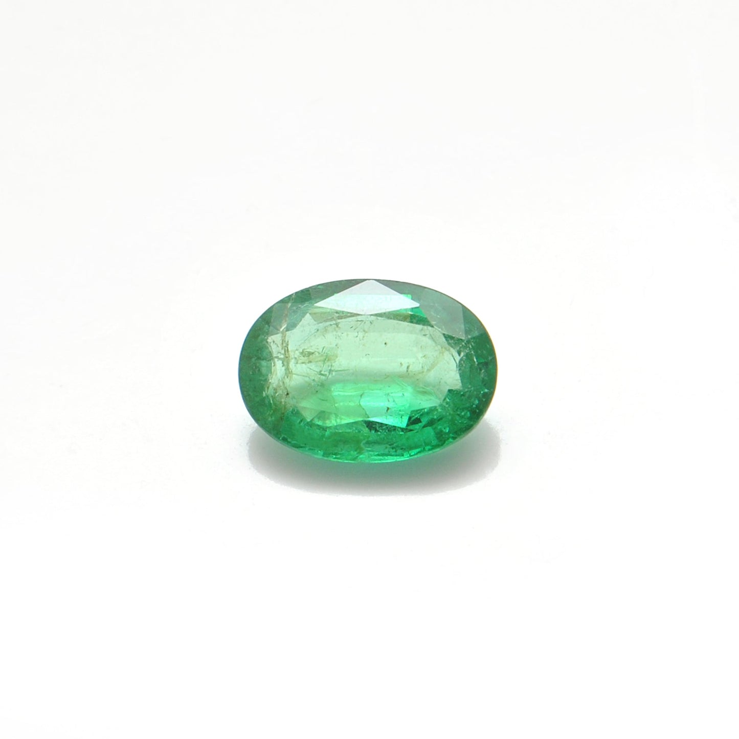 SAR Gems Natural Zambian Emerald 2.10 Carat Oval 7.5x10mm