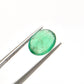 SAR Gems Natural Zambian Emerald 3.25 Carat Oval 11.5x9mm