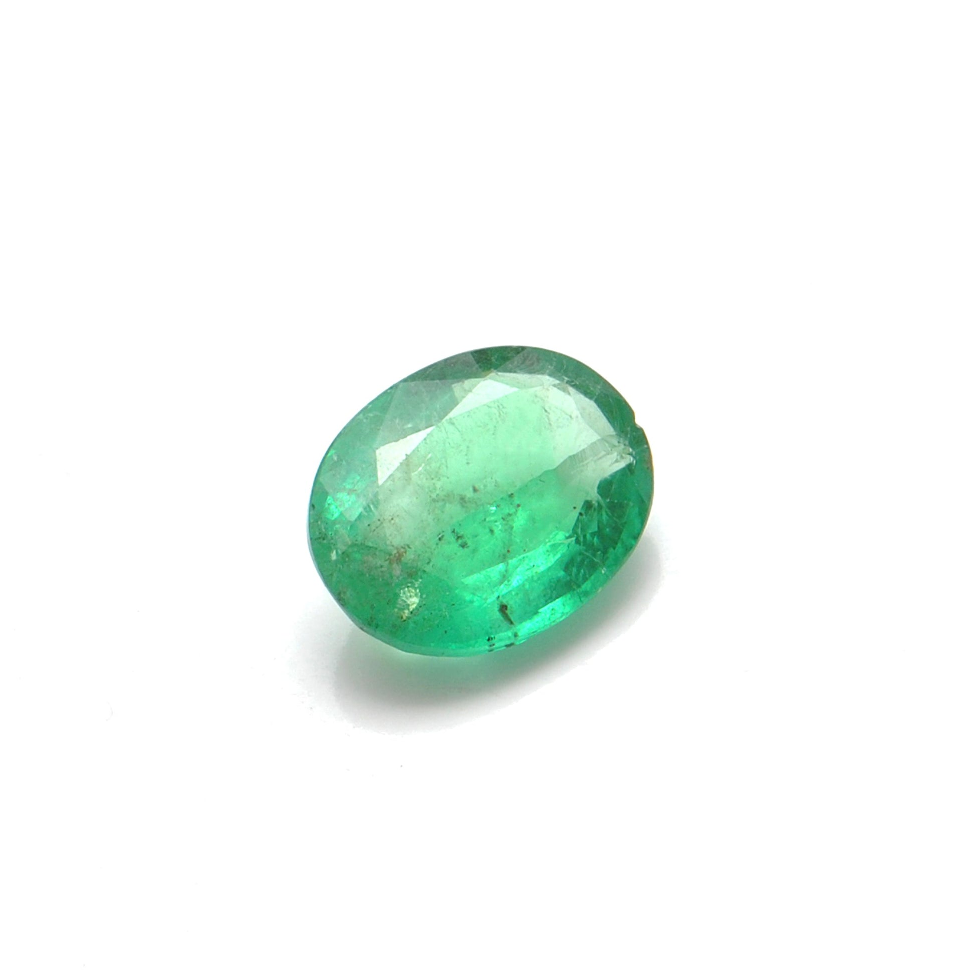 SAR Gems Natural Zambian Emerald 3.25 Carat Oval 11.5x9mm