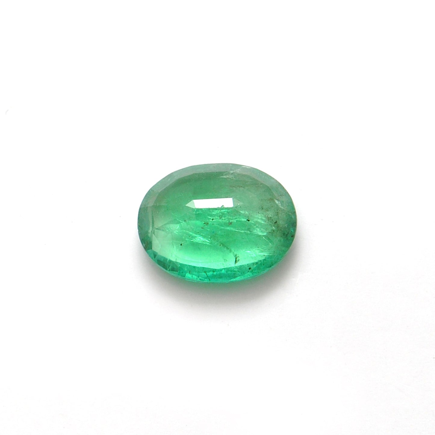 SAR Gems Natural Zambian Emerald 3.25 Carat Oval 11.5x9mm