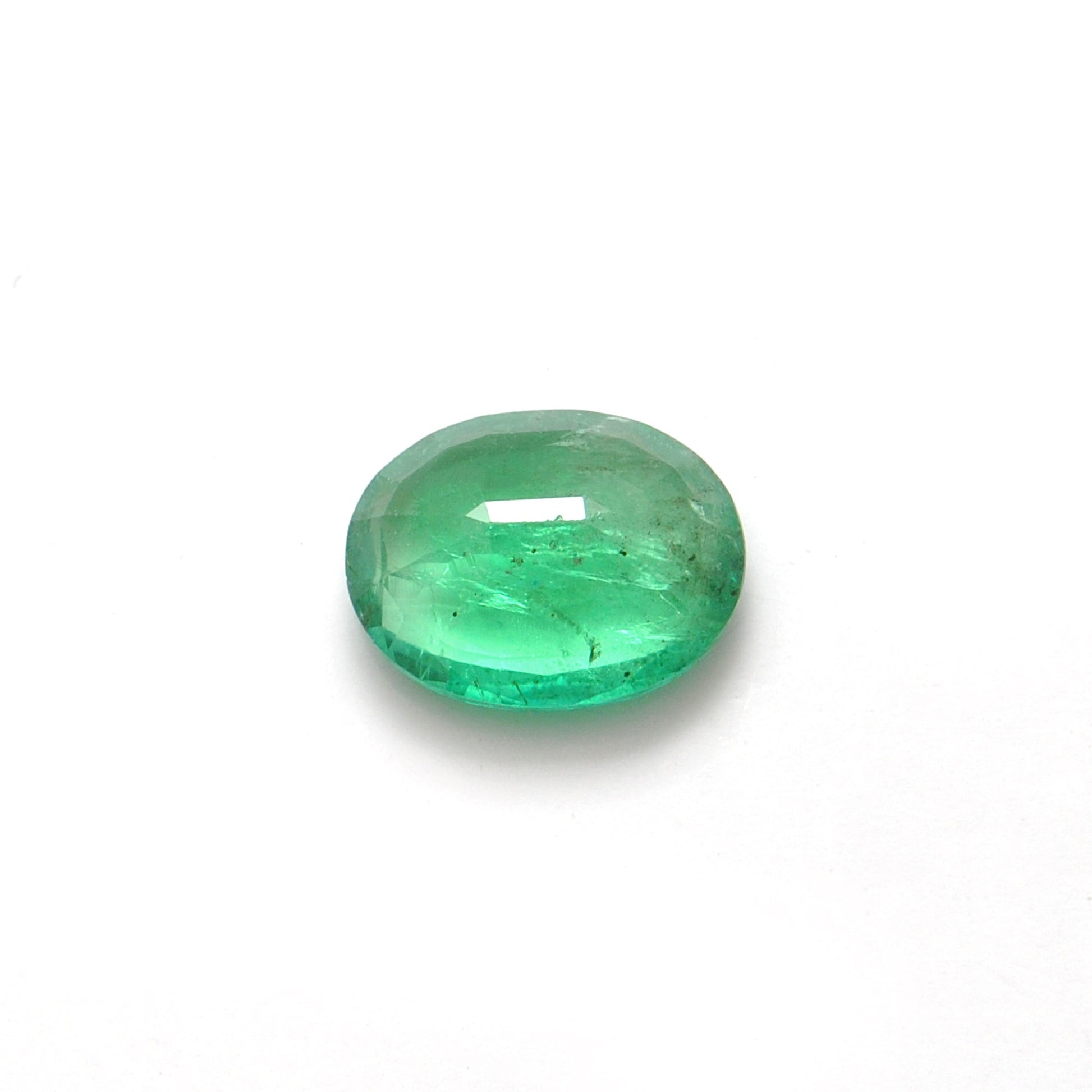 SAR Gems Natural Zambian Emerald 3.25 Carat Oval 11.5x9mm