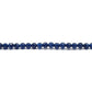Blue Quartz Round Faceted Gemstone Beads 13.5" Strand