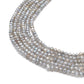 Labradorite Faceted Round Gemstone Beads 4mm 13" Strand