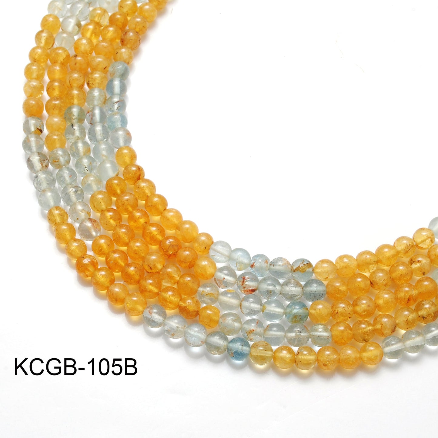 "5mm aquamarine beads 15 inch strand, natural round gemstones with A and B design options, polished smooth finish, handmade jewelry supply"