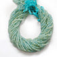 Natural Aquamarine Round Gemstone Beads, 4-5mm – 15" Strand – Handmade Jewelry