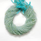 Natural Aquamarine Round Gemstone Beads, 4-5mm – 15" Strand – Handmade Jewelry