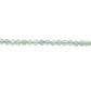 Ocean Blue Aquamarine Gemstone Beads – 5-5.5mm Round – 15" Strand for Jewelry Creators