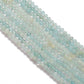 Premium Natural Aquamarine Beads – 6-6.5mm Round – 15" Strand for Jewelry Designers