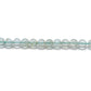 Premium Natural Aquamarine Beads – 6-6.5mm Round – 15" Strand for Jewelry Designers