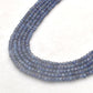 Natural iolite Rondelle Gemstone Beads inch 3mm, 4mm