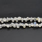 Rainbow Moonstone Plain Drop Gemstone Beads 16" Strand