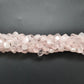 Natural Rose Quartz Plain Cushion Gemstone Beads 17" Strand
