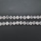 Natural Rose Quartz Plain Cushion Gemstone Beads 17" Strand