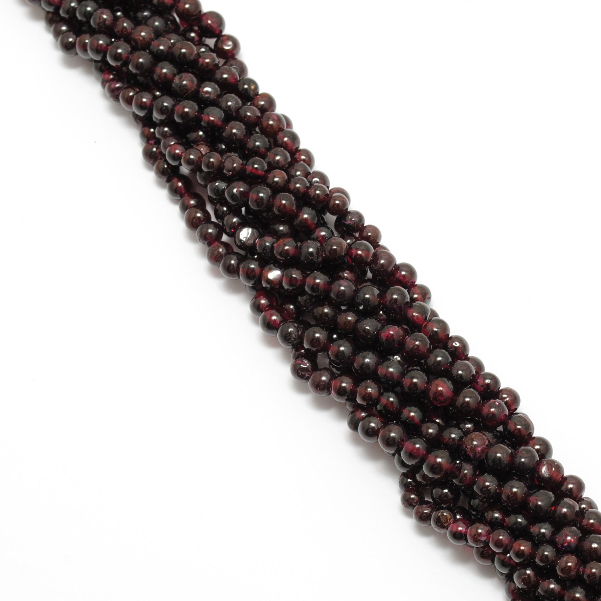 natural rhodolite garnet plain round beads strand 5.5-6mm 160 pcs 14 inch untreated gemstone jewelry beads SAR Gems