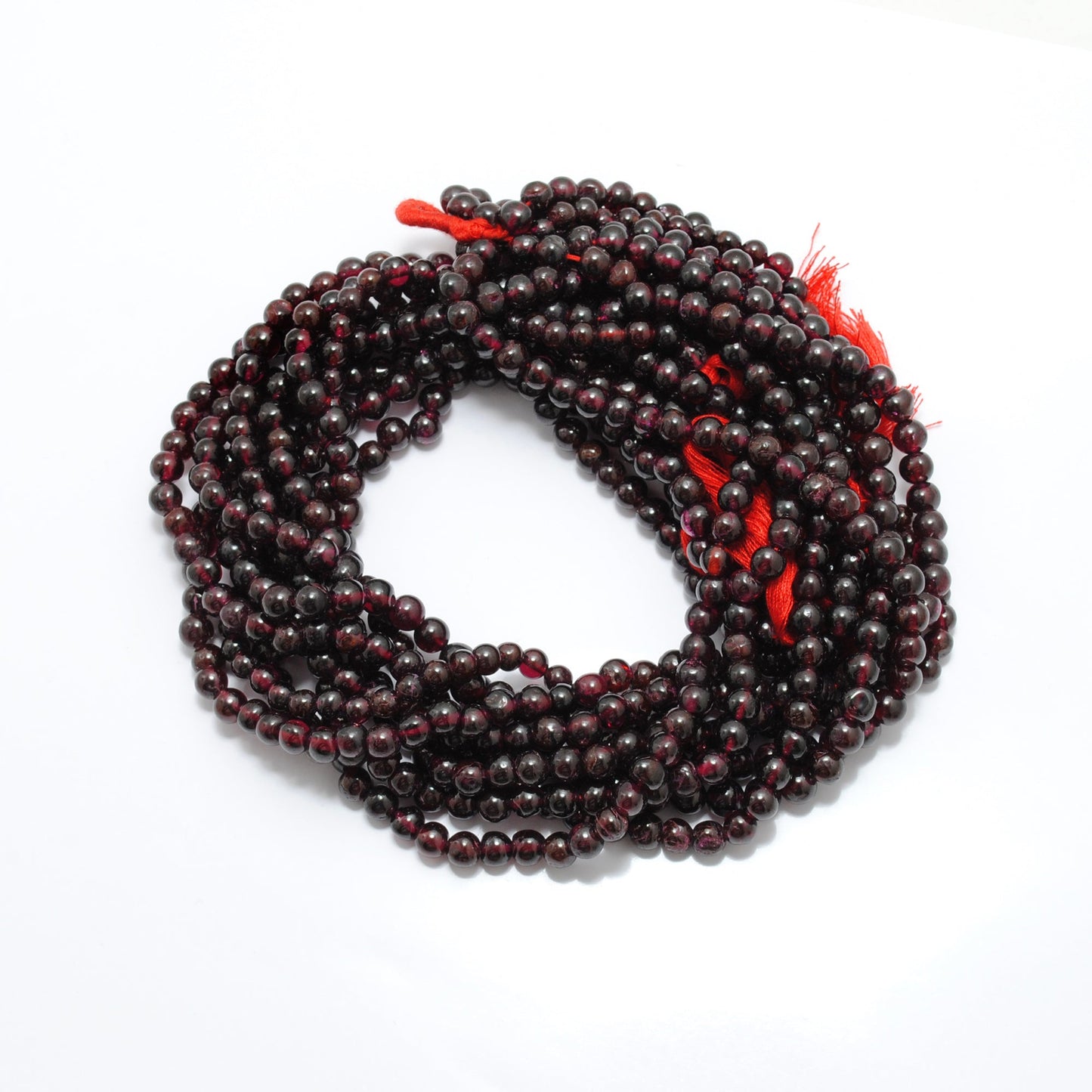 natural rhodolite garnet plain round beads strand 5.5-6mm 160 pcs 14 inch untreated gemstone jewelry beads SAR Gems