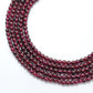 Natural Rhodolite Garnet Beads, Round 5.5-6mm, 160-164 Pcs, 14" Strand – SAR Gems