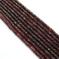 natural rhodolite garnet faceted tyre beads strand, 5-7mm, 160 pcs, 16 inch, 51.40 grams, polished natural gemstone, SAR Gems