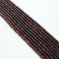 natural rhodolite garnet faceted tyre beads strand, 5-7mm, 160 pcs, 16 inch, 51.40 grams, polished natural gemstone, SAR Gems