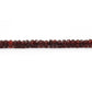natural garnet faceted rondelle beads strand, 4-5mm and 5-5.5mm, 125 stones, 16 inch, polished untreated red gemstone, SAR Gems