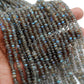 natural labradorite plain button beads strand, 4.5-5.5mm, 130 pcs, 14 inch, polished untreated gemstone, SAR Gems