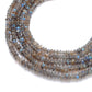 natural labradorite plain button beads strand, 4.5-5.5mm, 130 pcs, 14 inch, polished untreated gemstone, SAR Gems