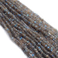 natural labradorite plain button beads strand, 4.5-5.5mm, 130 pcs, 14 inch, polished untreated gemstone, SAR Gems