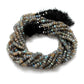 Natural Labradorite Faceted Tyre Beads – 4-6mm or 8mm, 16" Strand | SAR Gems