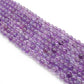 Natural Amethyst Round Gemstone Beads, 5-5.5mm 15" Strand | SAR Gems