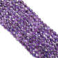 Natural Amethyst Oval Gemstone Beads – 5x7-6x9mm Mix Sizes – 15" Inch Strand