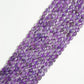 Natural Amethyst Oval Beads – 7x10-8x11mm Mix Sizes – 14" Strand DIY Jewelry Making