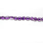 Natural Amethyst Oval Beads – 6x8mm to 7x9mm – 14-Inch Strand – Loose Gemstone for Jewelry Making