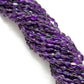 Natural Amethyst Oval Beads – 6x8mm to 7x9mm – 14-Inch Strand – Loose Gemstone for Jewelry Making
