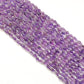 Natural Amethyst Drop Gemstone Beads, Multi-Size (4x7mm - 5x12mm), 14" Strand