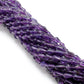 Natural Amethyst Drop Gemstone Beads – Side Drilled for DIY Jewelry Making (Mixed Sizes) 14" Strand