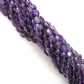 Natural Amethyst Oval Beads, 6x7–8x9mm Mixed Size, 15-Inch Strand – Wholesale Gemstone Beads for Jewelry Making