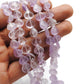 Natural Amethyst Heart Gemstone Beads – 10mm, 14-Inch Strand – DIY Jewelry & Gift Making