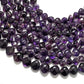 Natural Amethyst Heart Gemstone Beads – 10mm, 14-Inch Strand – DIY Jewelry & Gift Making
