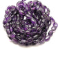 Natural Amethyst Nugget Beads, 8x11–12x18mm Mixed Size – 15-Inch Strand for DIY Jewelry Making