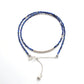 Lapis Lazuli Gemstone Beaded – 925 Silver Necklace