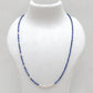 Lapis Lazuli Gemstone Beaded – 925 Silver Necklace