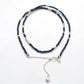 Blue Mystic Coated Beaded Necklace – 925 Sterling Silver Jewelry with Charms for Women
