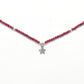 18" Natural Ruby Necklace – 2.40mm Faceted Gemstone Beads