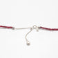 18" Natural Ruby Necklace – 2.40mm Faceted Gemstone Beads