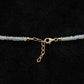 925 Sterling Silver Opal & Freshwater Pearl Beaded Necklace,