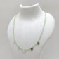 Natural Prehnite Beaded Necklace Jewelry