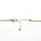 18" Natural Prehnite Beaded Necklace – 2.5mm Faceted Gemstone Beads