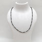 Natural Black Spinel Beaded Women Necklace