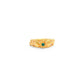 18k Solid Yellow Gold Engagement Ring 6 US