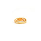 18k Solid Yellow Gold Vintage Ring 7 US