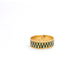 18k Solid Yellow Gold Adjustable Statement Band Ring